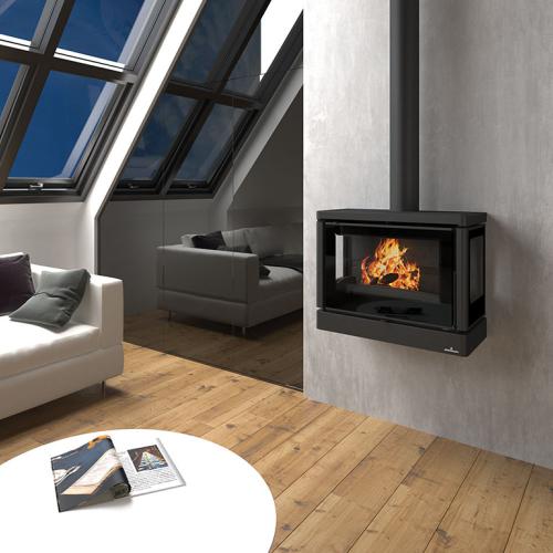 VERSALLES FREESTANDING WOOD BURNING FIREPLACE STOVE CALORE SUSTAINABLE E